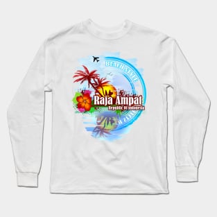 Raja Ampat Republic Of Indonesia Long Sleeve T-Shirt